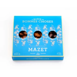 Assortiment Friandises Boîte Bonnes Choses Bleue 200 g Mazet