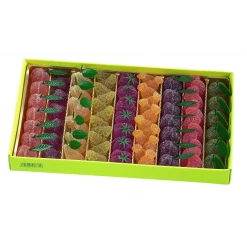 Boîte de Pâtes de Fruits en forme de Fruits 1 kg Hamlet