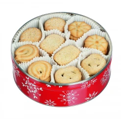 Boîte en Métal Rouge Biscuit de Noël 400 g Hamlet 7 Boîte en Métal Rouge Biscuit de Noël 400 g Hamlet -Capfruit Shop boite en metal rouge biscuit de noel 400 g hamlet 3