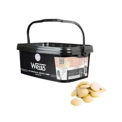 Chocolat Blanc 29% Névéa 1,8kg Weiss 6 Chocolat Blanc 29% Névéa 1,8kg Weiss -Capfruit Shop chocolat blanc 29 nevea 18kg weiss 2