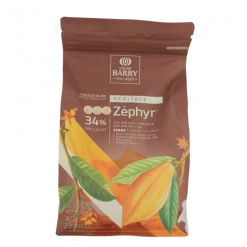 Chocolat Blanc Zephyr 34 % pistoles 1 kg