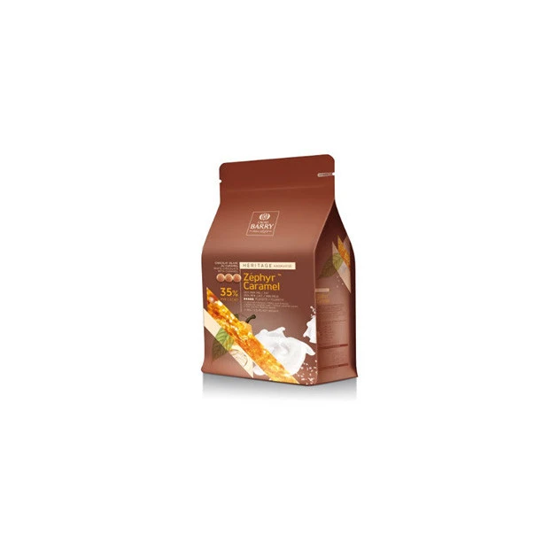 Chocolat Blanc Zéphyr™ Caramel 35% 2,5 kg Barry 1 Chocolat Blanc Zéphyr™ Caramel 35% 2,5 kg Barry