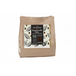 Chocolat de Couverture Noir Equatoriale 55% 1kg Valrhona