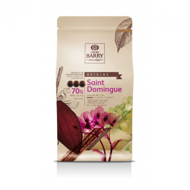 Chocolat noir origine Saint-Domingue 70% 1 kg 3 Chocolat noir origine Saint-Domingue 70% 1 kg – Image 3