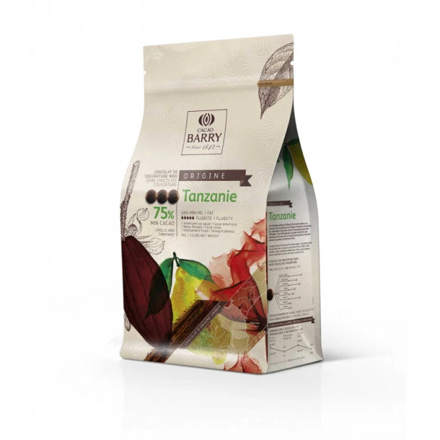 Chocolat noir origine Tanzanie 75% 1 kg 1 Chocolat noir origine Tanzanie 75% 1 kg