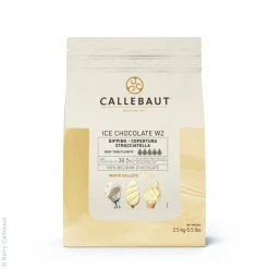 DLUO Courte Ice Chocolate Blanc 2,5kg Callebaut