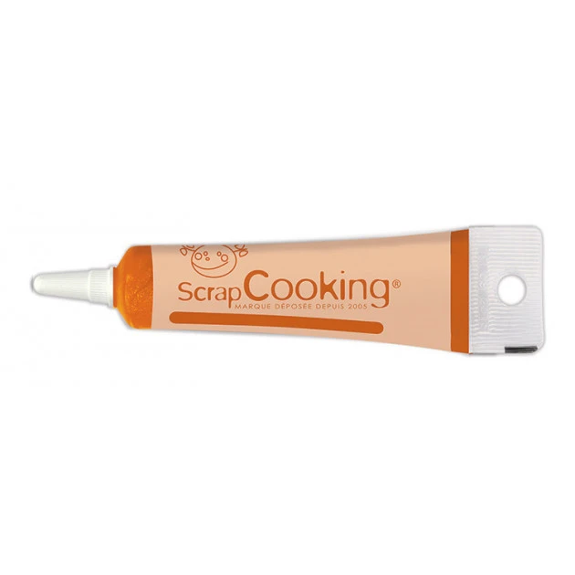 DLUO Dépassée Stylo Glaçage Orange 20g Scrapcooking 2 DLUO Dépassée Stylo Glaçage Orange 20g Scrapcooking – Image 2