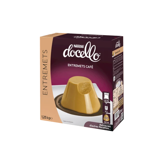 Entremets Café Nestlé Docello 1,25 kg 1 Entremets Café Nestlé Docello 1,25 kg