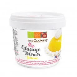 Glaçage Miroir Jaune 220 g Scrapcooking