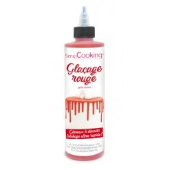 Glaçage Rouge goût Chocolat 130 g Scrapcooking