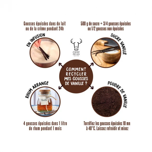 Gousse de Vanille de Nouvelle Guinée Patisdécor (x2) 2 Gousse de Vanille de Nouvelle Guinée Patisdécor (x2) – Image 2