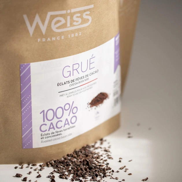 Grué de Cacao 800 g Weiss 2 Grué de Cacao 800 g Weiss – Image 2