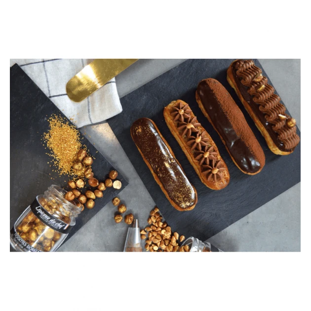 Noisettes Dorées Décoratives 50 g L'Epicerie du chef 2 Noisettes Dorées Décoratives 50 g L'Epicerie du chef – Image 2