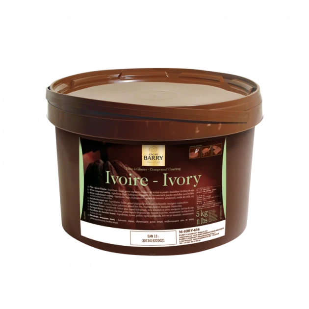 Pâte à Glacer Ivoire 5 kg Barry 1 Pâte à Glacer Ivoire 5 kg Barry