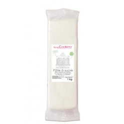 Pâte à Sucre Blanche 1 kg Scrapcooking