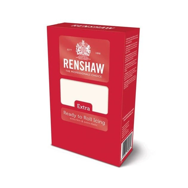 Pâte à sucre Extra Blanc 1kg Renshaw 1 Pâte à sucre Extra Blanc 1kg Renshaw