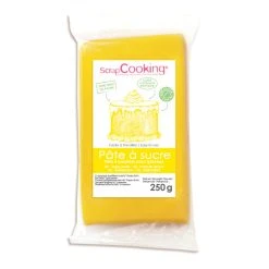 Pâte à Sucre Jaune 250 g ScrapCooking