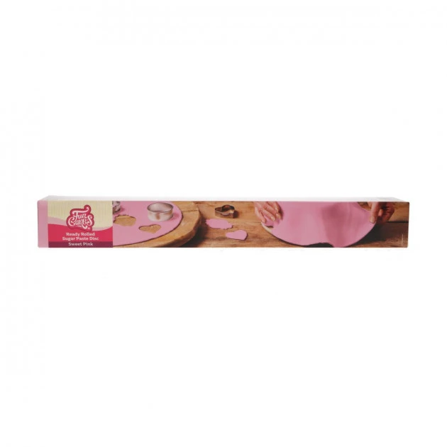 Pâte à Sucre Prête à Dérouler Rose Pâle 430 g Funcakes 1 Pâte à Sucre Prête à Dérouler Rose Pâle 430 g Funcakes