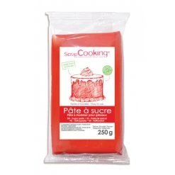 Pâte à Sucre Rouge 250 g ScrapCooking