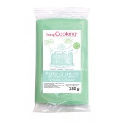Pâte à Sucre Vert d'eau 250g Scrapcooking