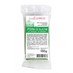 Pâte à Sucre Vert Foncé 100 g Scrapcooking