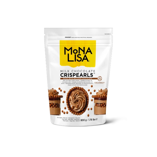 Perles Enrobées de Chocolat au Lait Crispearls 800g Mona Lisa 1 Perles Enrobées de Chocolat au Lait Crispearls 800g Mona Lisa