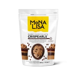 Perles enrobées de chocolat noir Crispearls 800g Mona Lisa