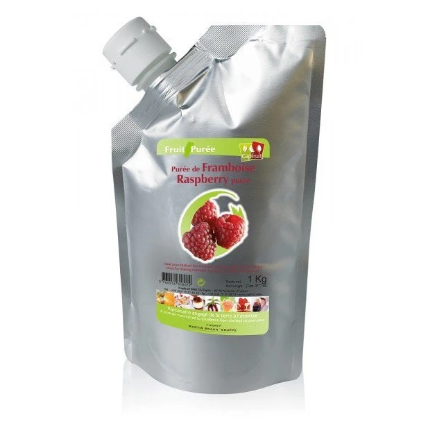 Purée de Framboise Capfruit 1 kg 1 Purée de Framboise Capfruit 1 kg