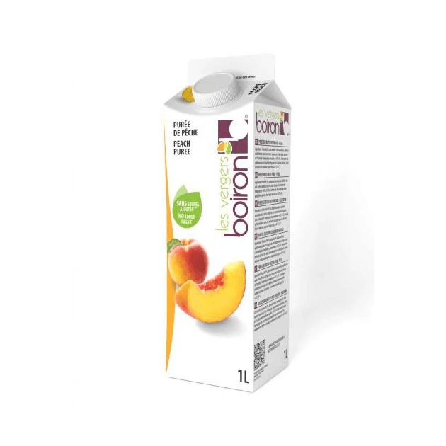 Purée de Pêche Jaune 1 L Boiron 1 Purée de Pêche Jaune 1 L Boiron