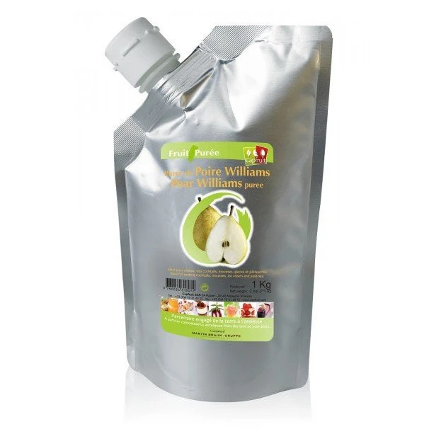 Purée de Poire William Capfruit 1kg 1 Purée de Poire William Capfruit 1kg