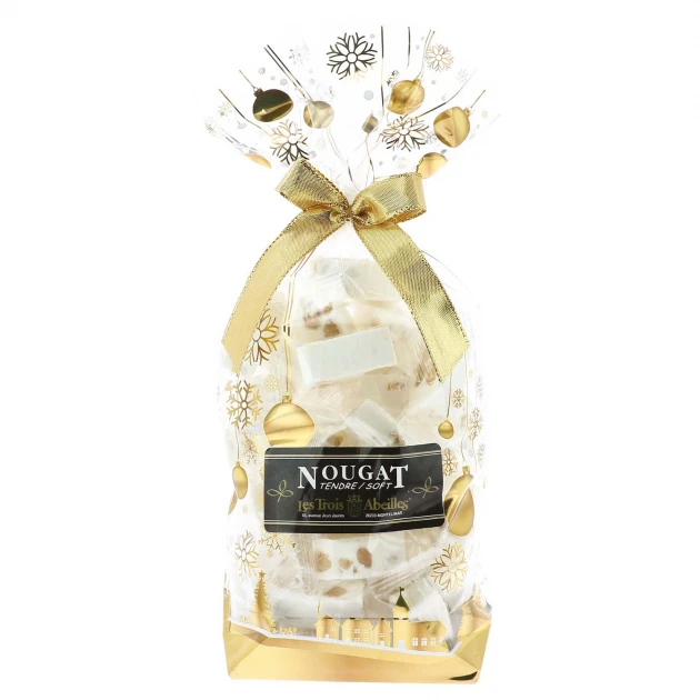 Sachet de Nougats Tendres 200 g Les Trois Abeilles 1 Sachet de Nougats Tendres 200 g Les Trois Abeilles