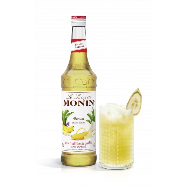 Sirop Banane Jaune 70 cl Monin 2 Sirop Banane Jaune 70 cl Monin – Image 2