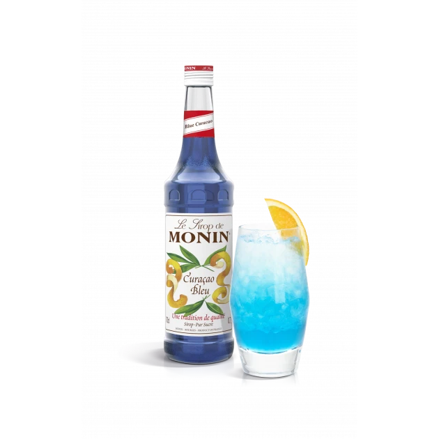 Sirop Curaçao Bleu 70 cl Monin 2 Sirop Curaçao Bleu 70 cl Monin – Image 2
