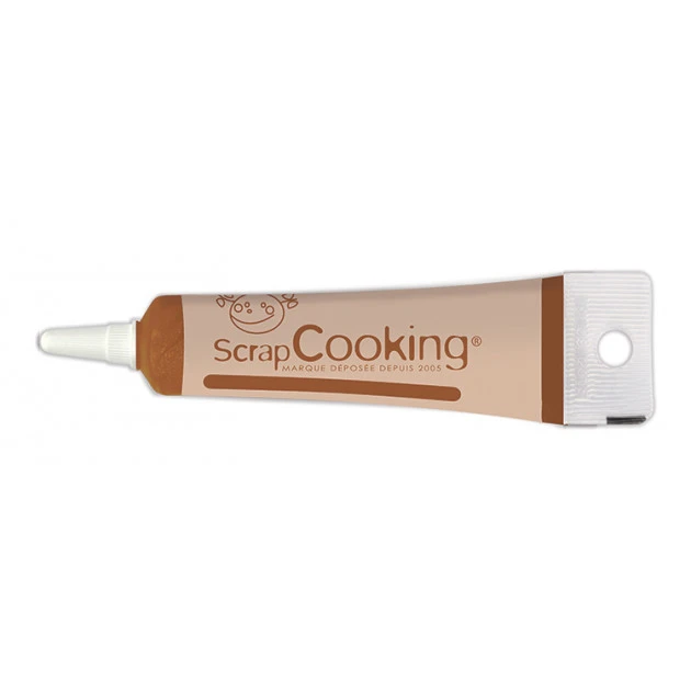 Stylo Glaçage Caramel 20g Scrapcooking 2 Stylo Glaçage Caramel 20g Scrapcooking – Image 2