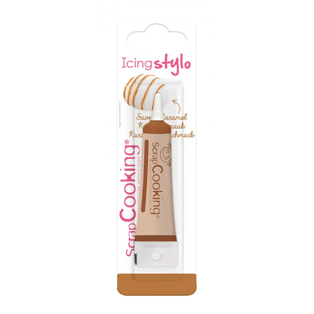 Stylo Glaçage Caramel 20g Scrapcooking 1 Stylo Glaçage Caramel 20g Scrapcooking